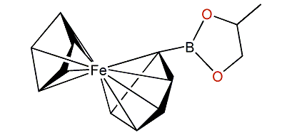 Propane-1,2-diol ferrocenylboronate